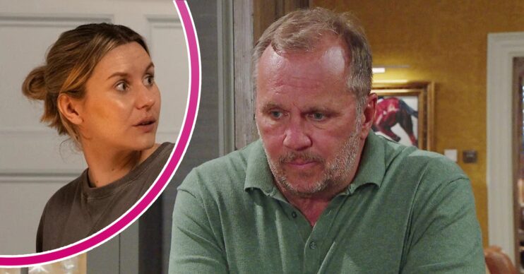Composite image of Will and Dawn Taylor on Emmerdale (Credit: ITV/Composite: ED!)
