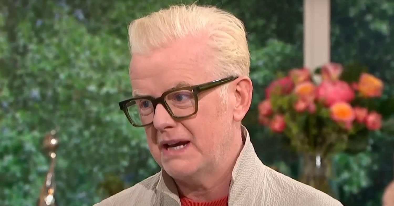 Chris Evans speaking on This Morning