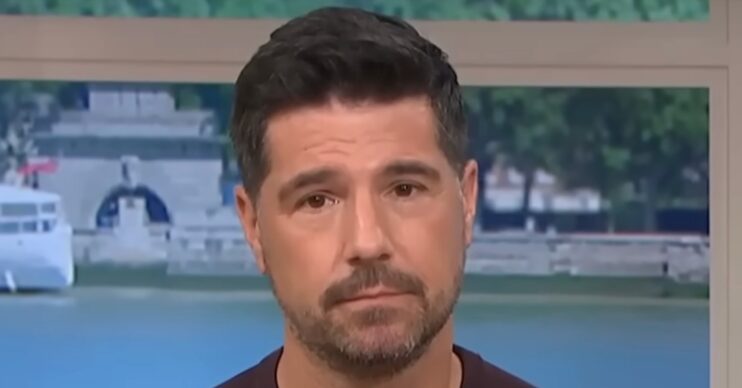 Craig Doyle frowning on This Morning