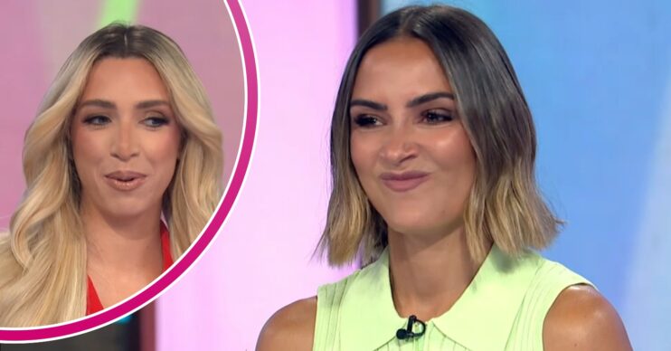 GK Barry on Loose Women / Frankie Bridge pulling a face