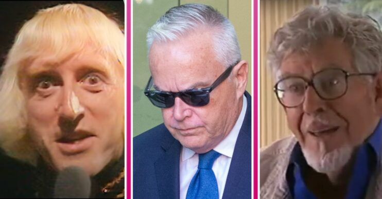 Jimmy Savile / Huw Edwards / Rolf Harris