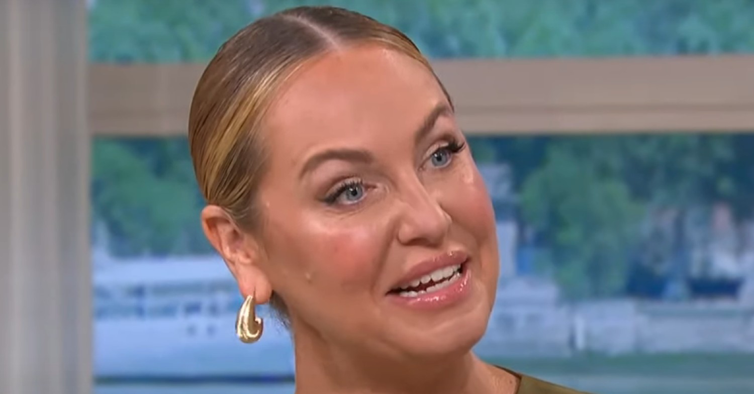 Josie Gibson smiling on This Morning