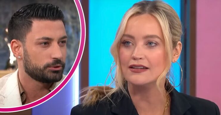 Giovanni Pernice on This Morning / Laura Whitmore looking stern on Loose Women