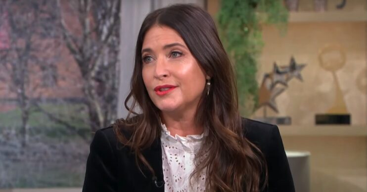 Lisa Snowdon speaking on This Morning