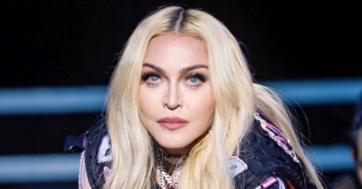 Madonna close-up snap