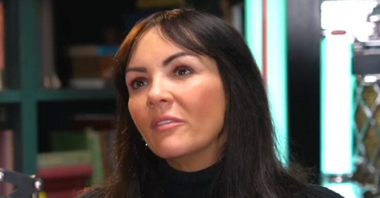 Martine McCutcheon looking wistful