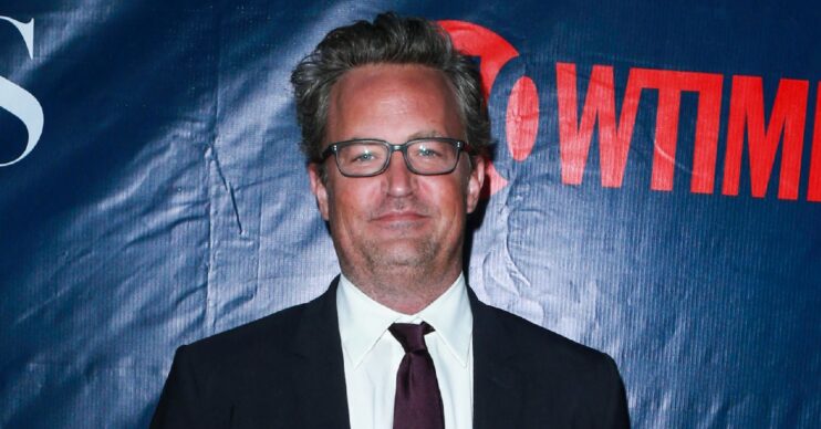 Matthew Perry smiling