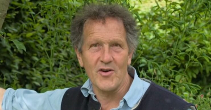 Monty Don speaking to camera in the garden