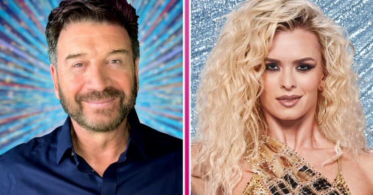 Nick Knowles and Nadiya Bychkova in Strictly promo pictures