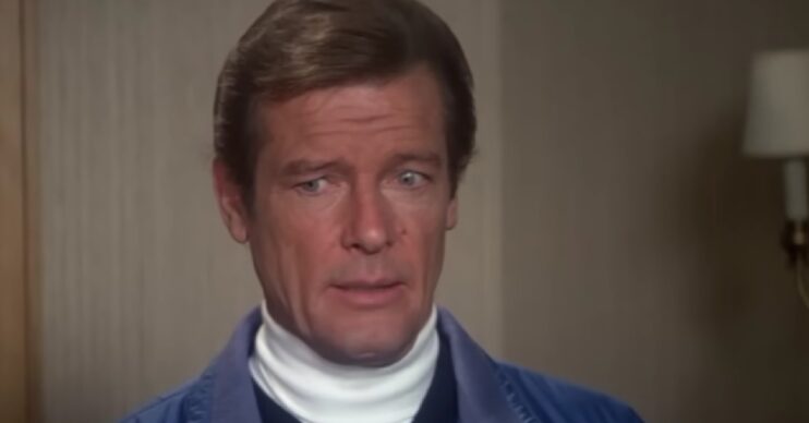Roger Moore as James Bond