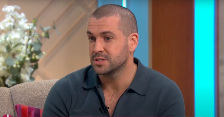 Shayne Ward speaking on Lorraine