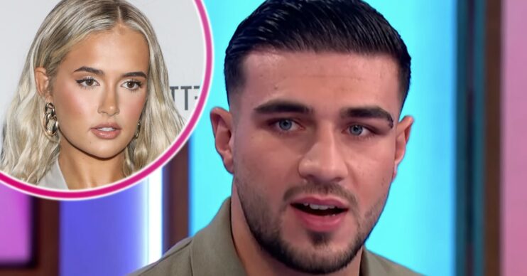 Molly-Mae and Tommy Fury looking serious