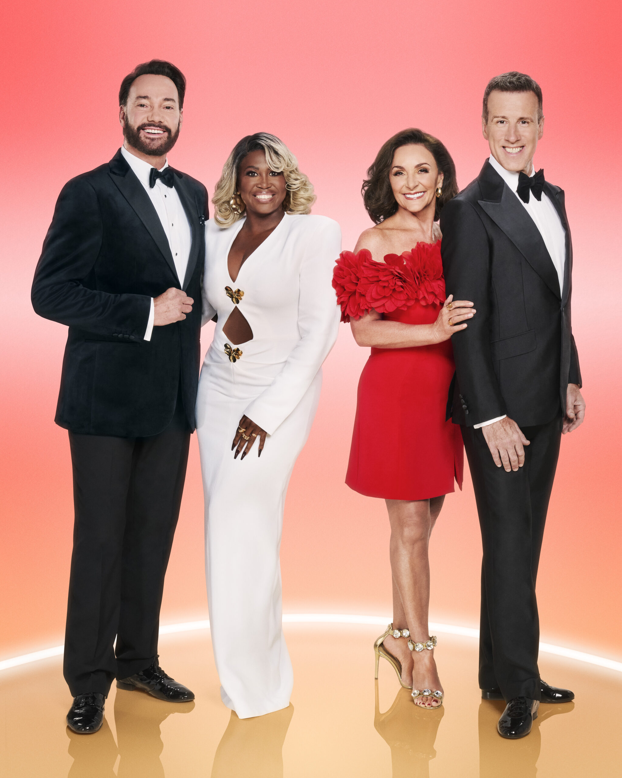 Strictly judges press photo