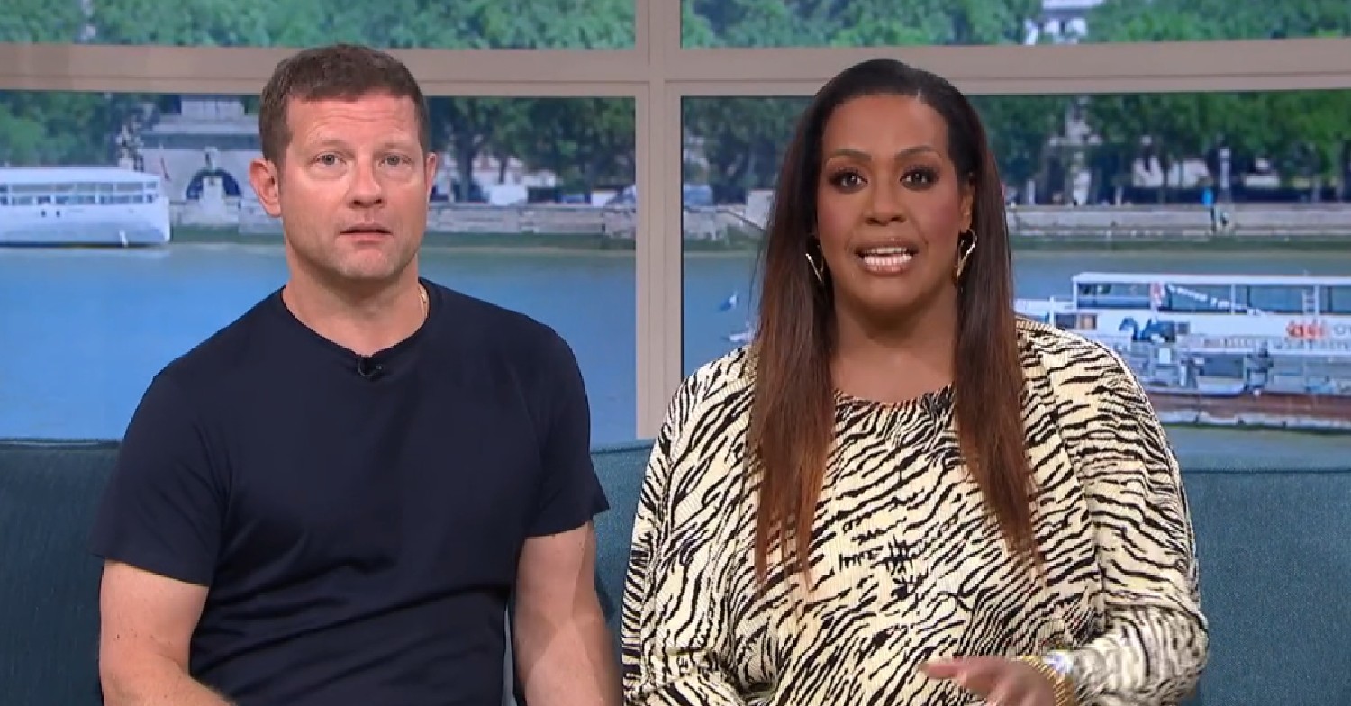 Dermot O'Leary and Alison Hammond hosting This Morning