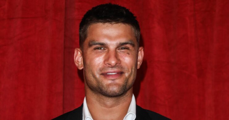 Strictly star Aljaz Skorjanec at the Soap Awards