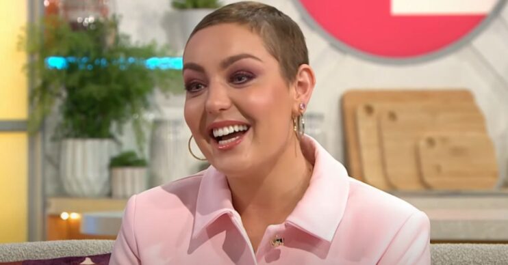 Amy Dowden smiling