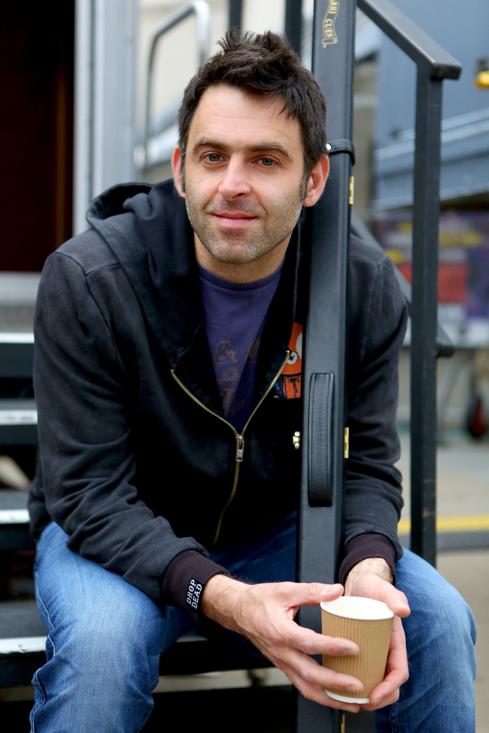 Ronnie Sullivan smiling