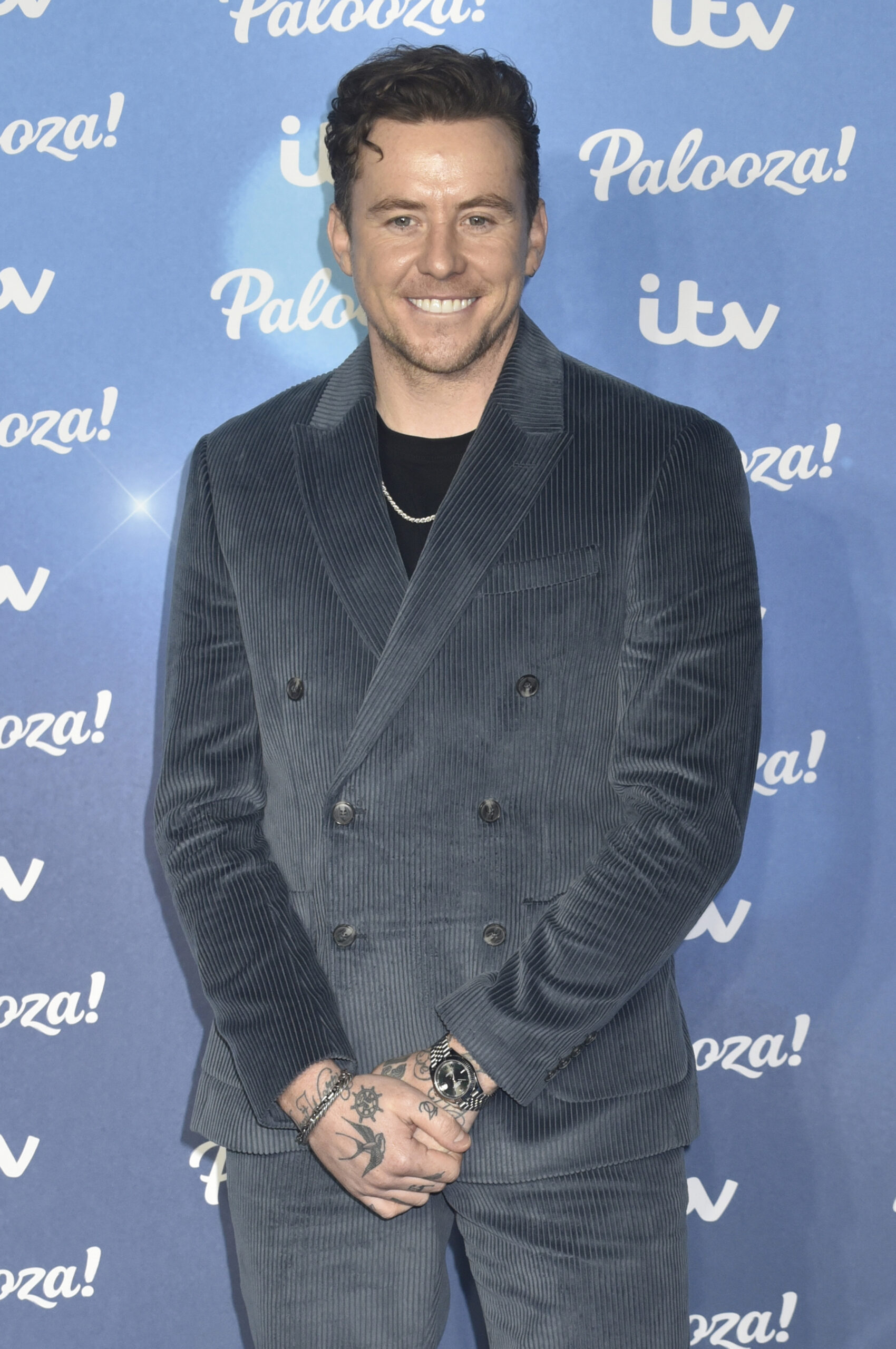 Danny Jones smiling