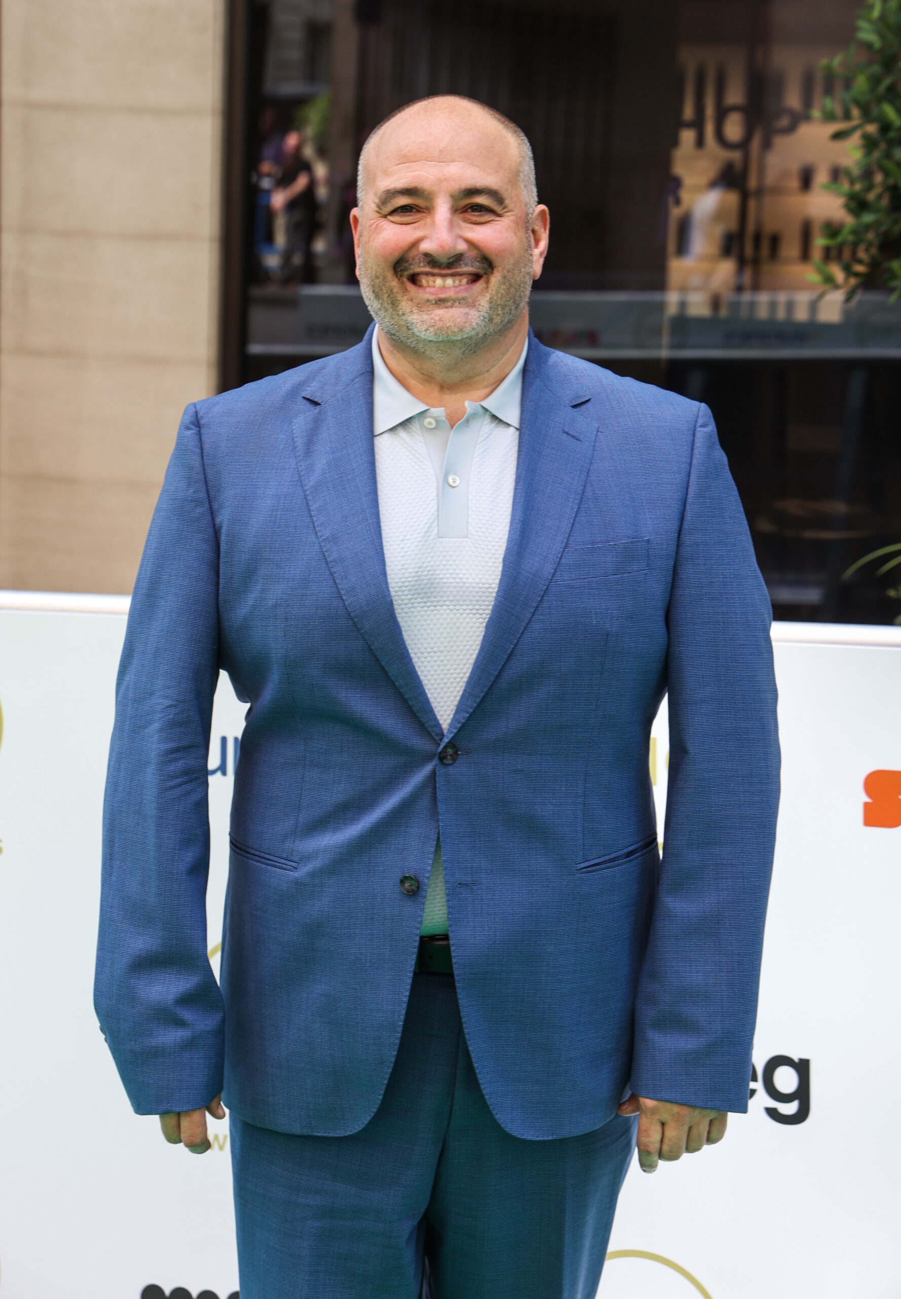 Wynne Evans smiling