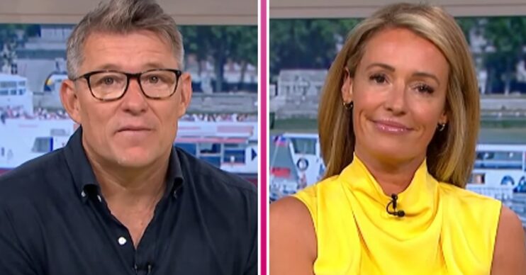 Ben Shephard and Cat Deeley hosting This Morning today
