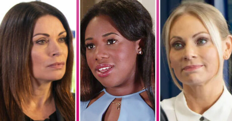 Coronation Street's Carla, Dee-Dee, DS Lisa Swain