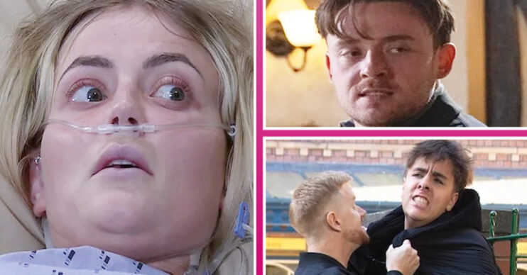 Coronation Street's Bethany, Joel, Gary and Mason