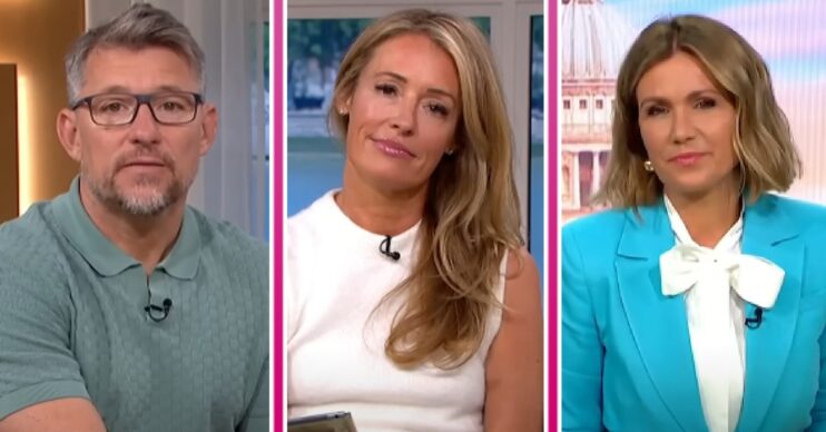 Celebs Ben Shephard, Cat Deeley and Susanna Reid on daytime TV