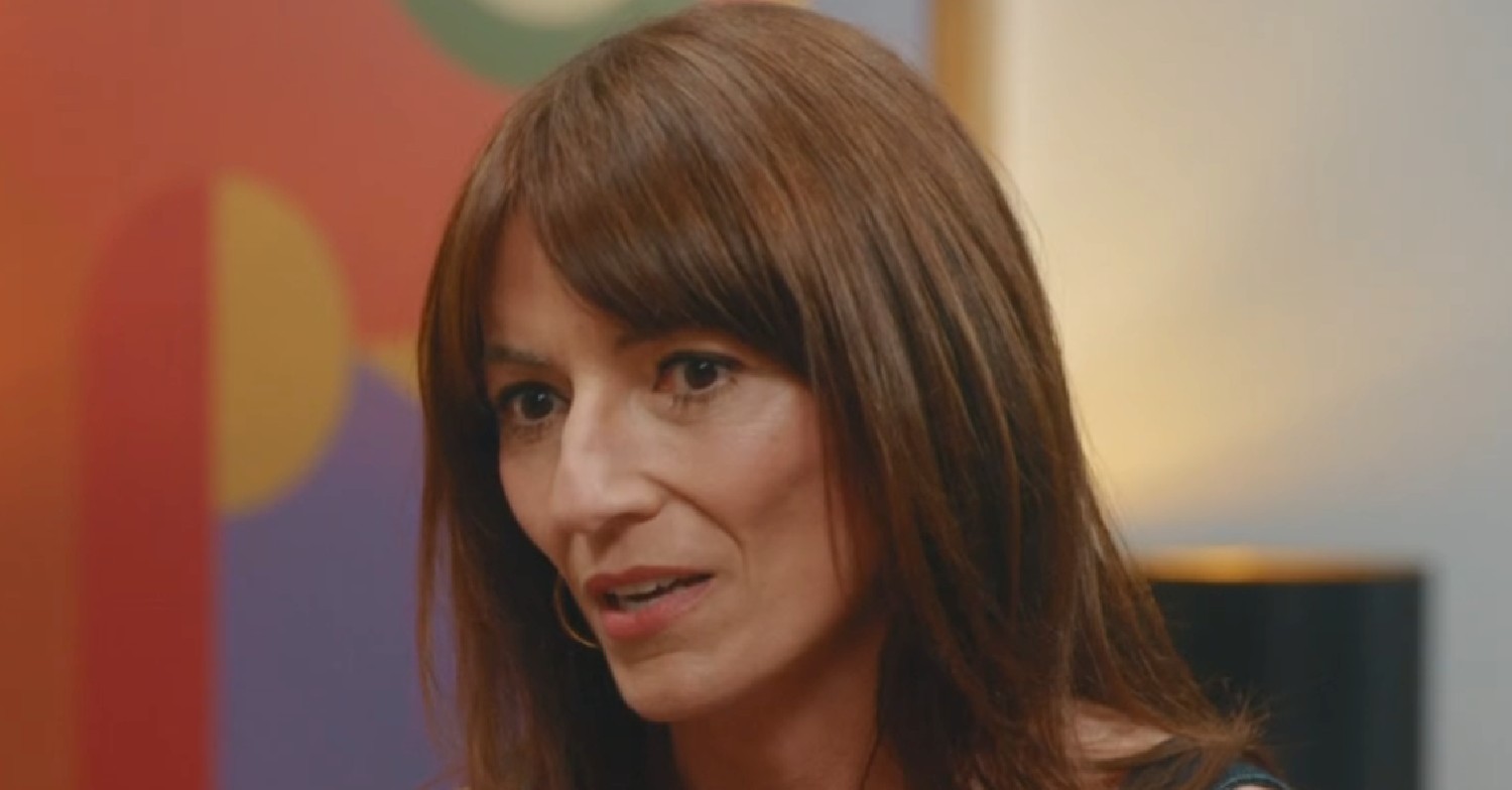 Davina McCall speaking on My Mum Your Dad