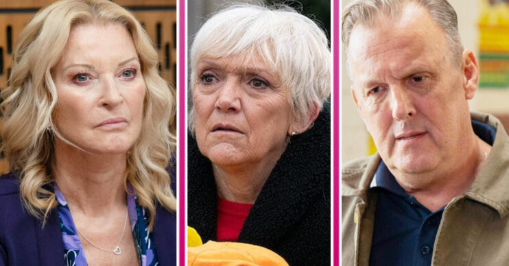 EastEnders' Kathy, Jean, Harvey
