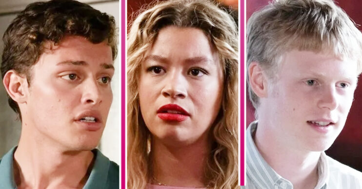 EastEnders' Freddie, Anna, Bobby