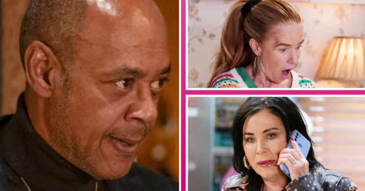 EastEnders' Pastor Clayton, Bianca, Kat