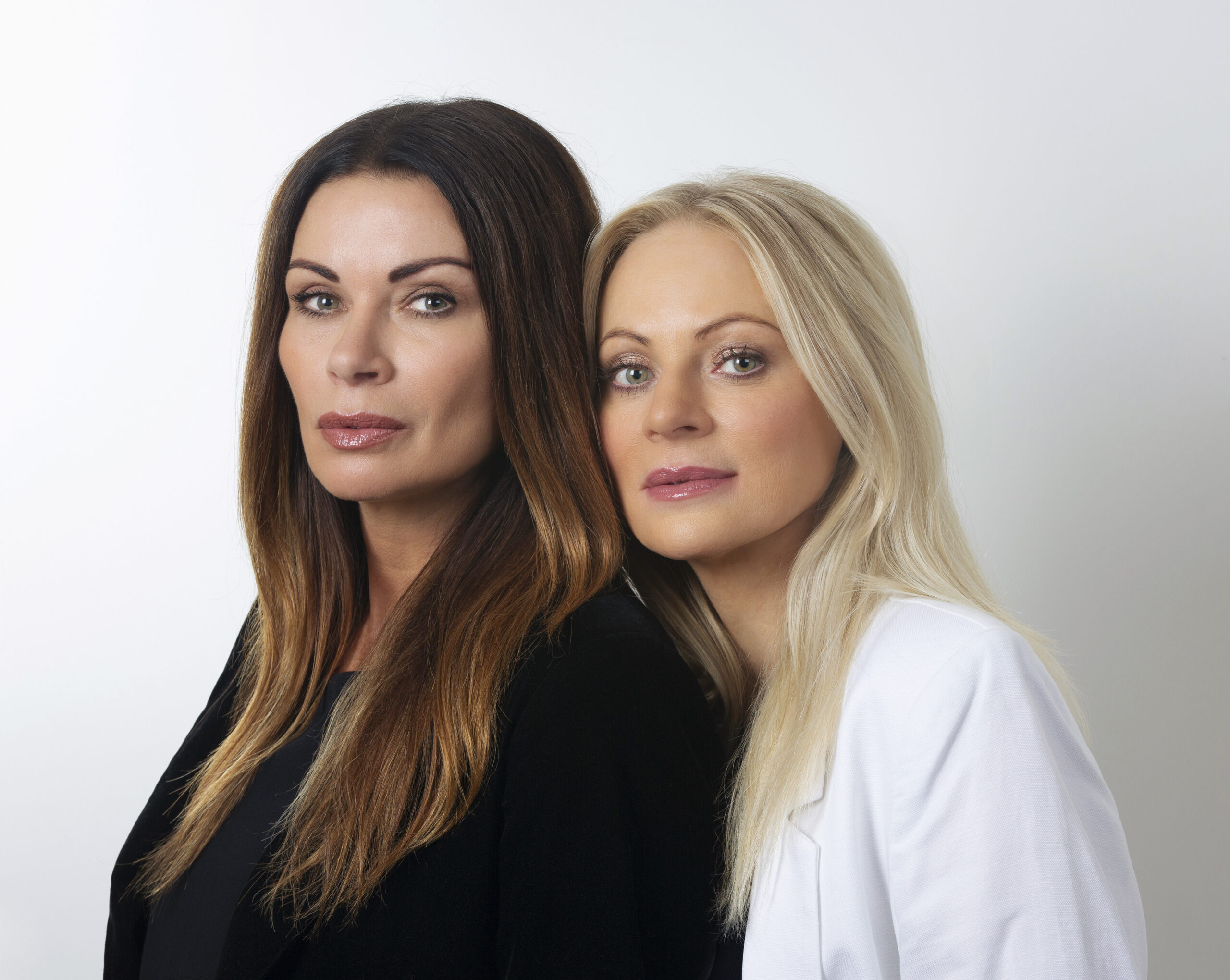 Coronation Street's Carla and Lisa in a promo photo
