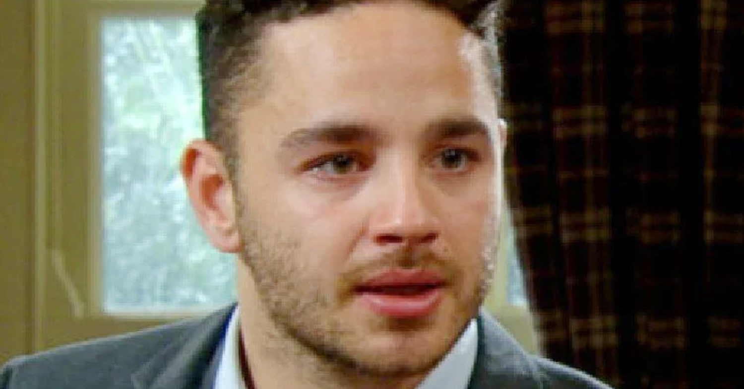 Emmerdale's Adam Barton is serious