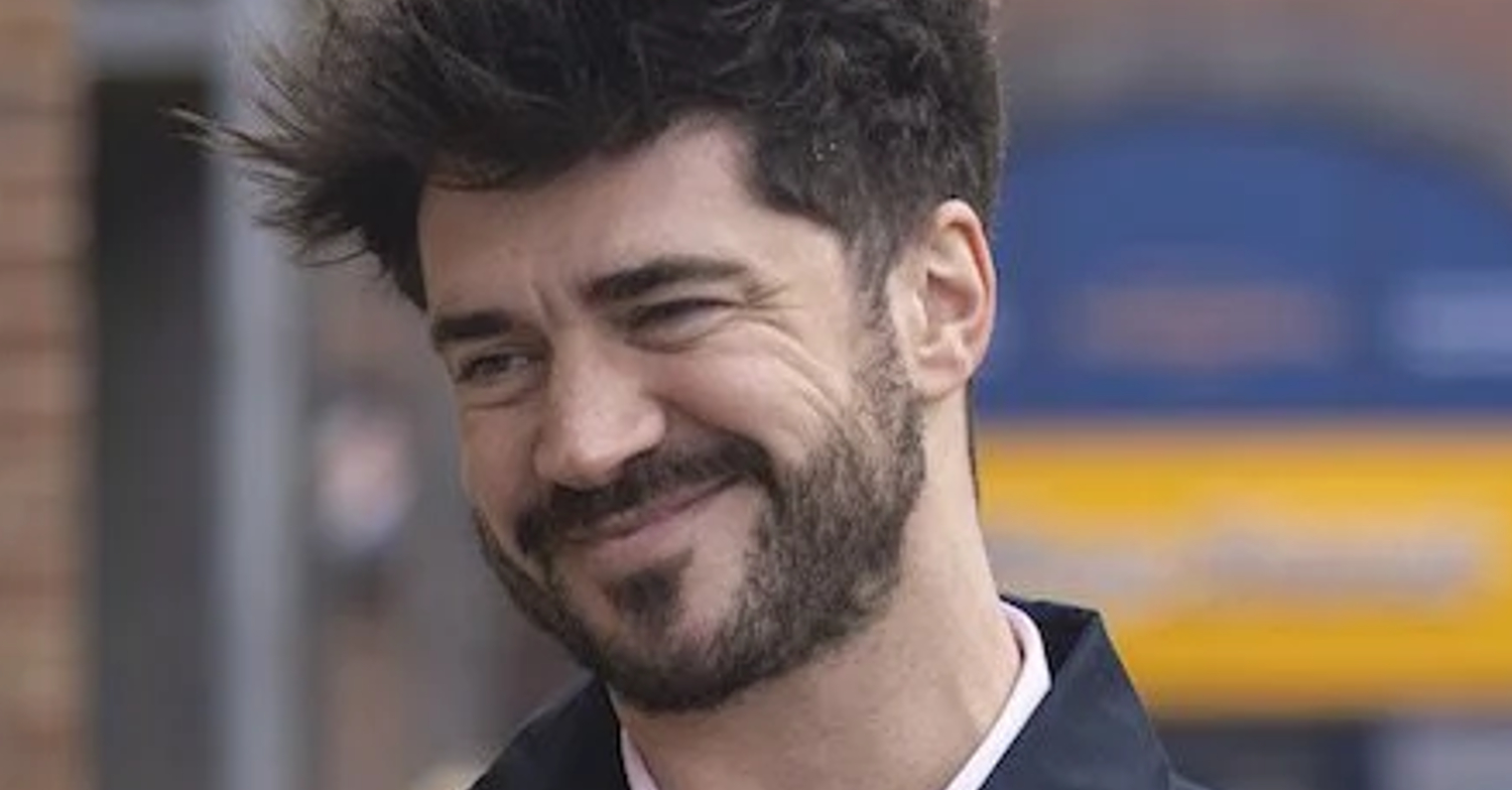 Corrie's Adam is smiling