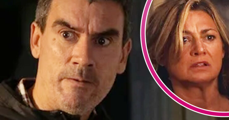 Emmerdale's Cain, and in a bubble is Moira
