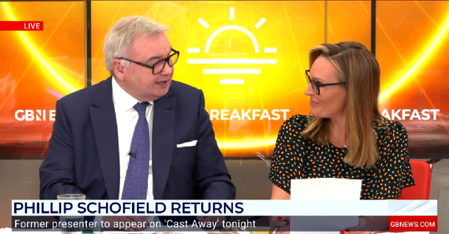 Eamonn Holmes and Isabel Webster on GB News