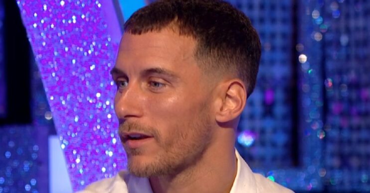 Gorka Marquez speaking on Strictly spin-off It Takes Two