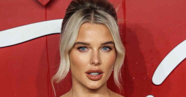 Helen Flanagan gazing in front