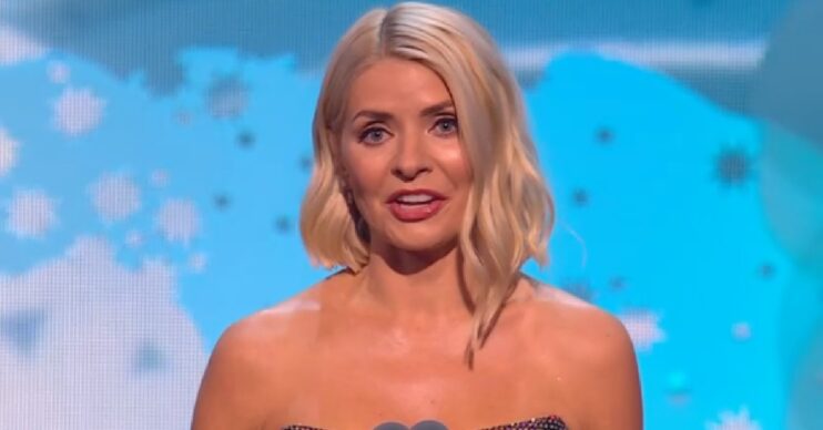 Holly Willoughby presenting at the NTAs 2024