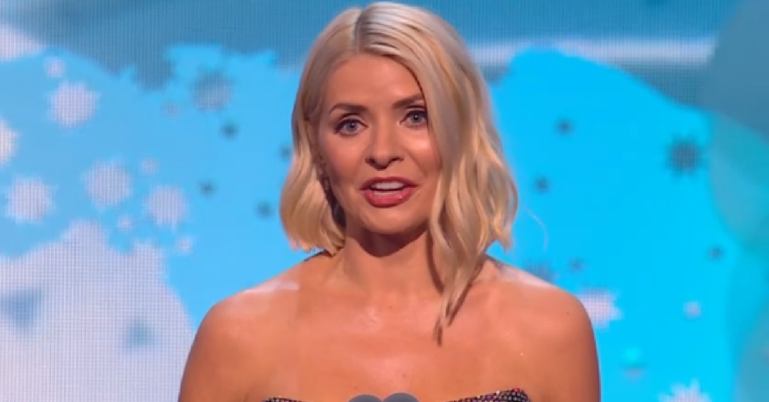 Holly Willoughby presenting at the NTAs 2024
