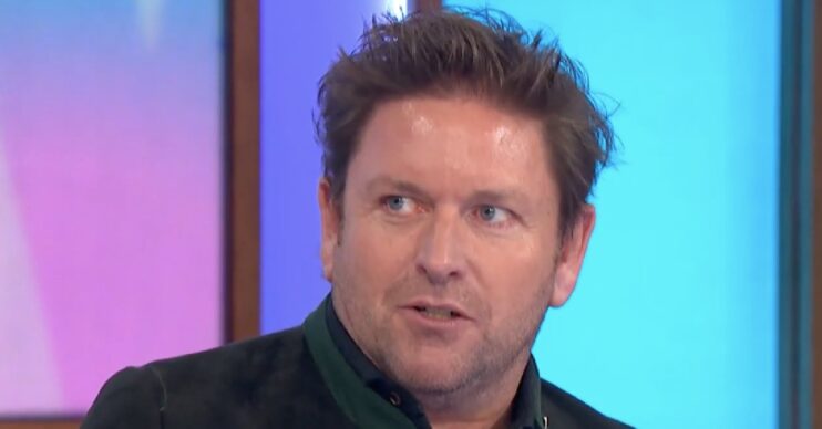 James Martin on Loose Women (Credit: ITV)
