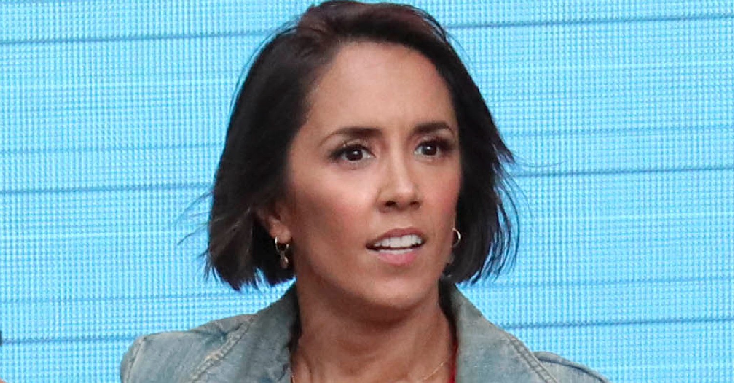 Janette Manrara looking upset