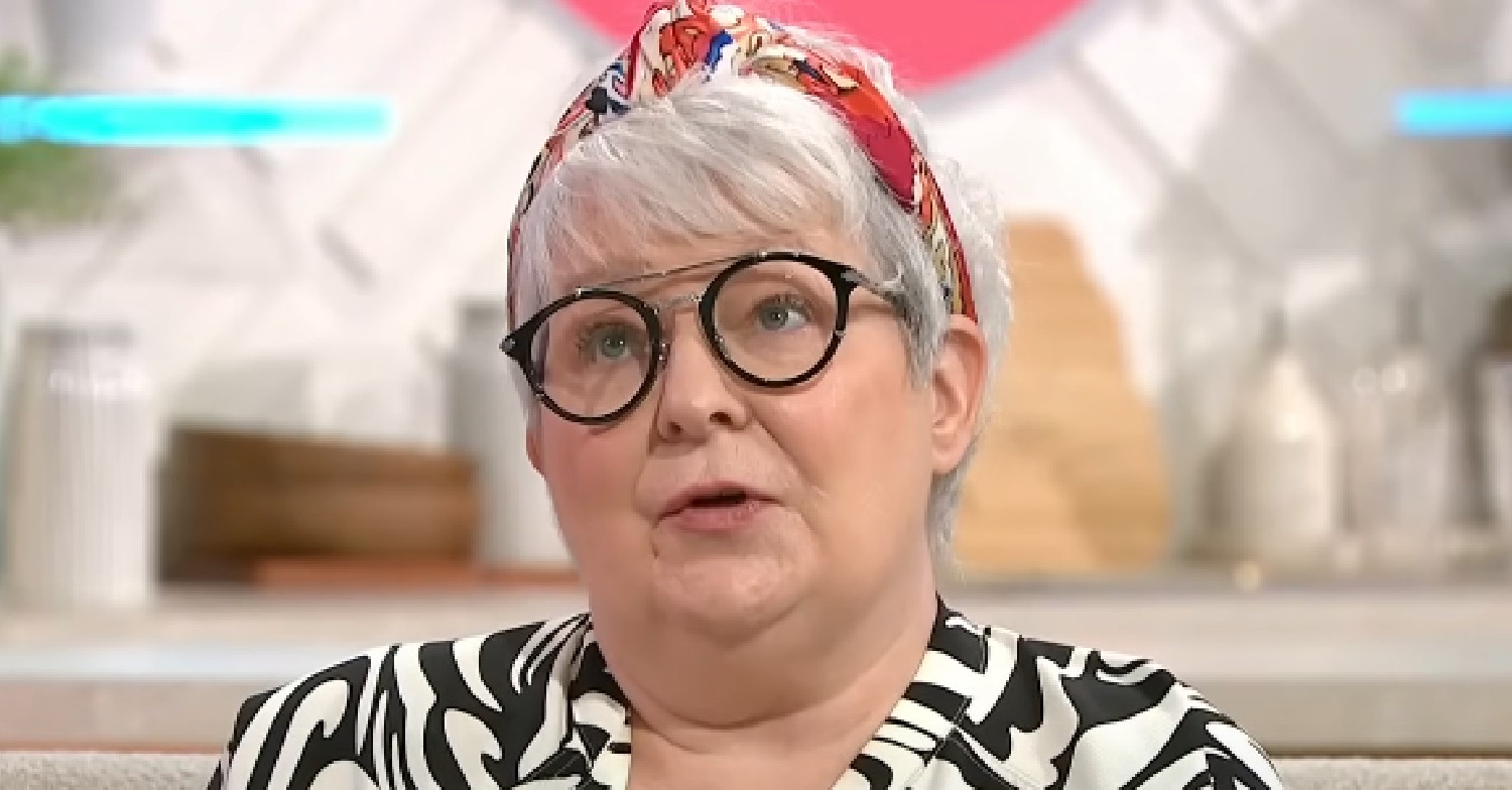 Janey Godley speaking on Lorraine