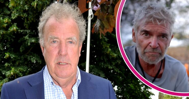 Jeremy Clarkson at Chelsea Flower Show and Phillip Schofield on Cast Away