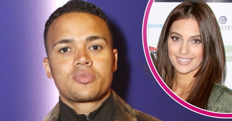 Jermaine Jenas and his wife at events