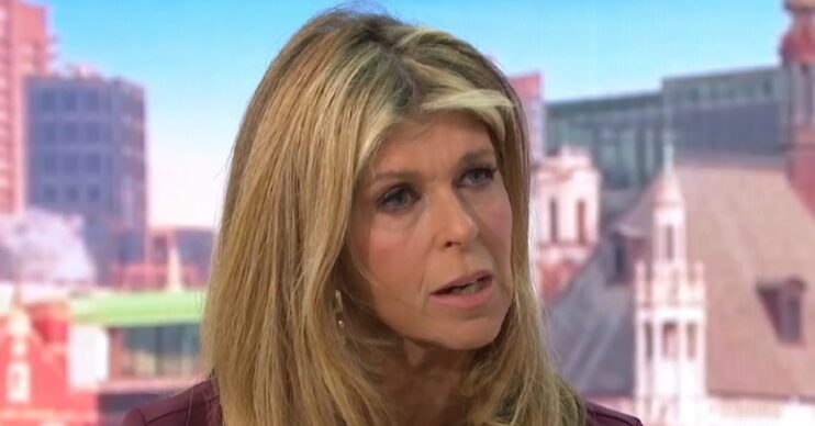 Kate Garraway talking on GMB