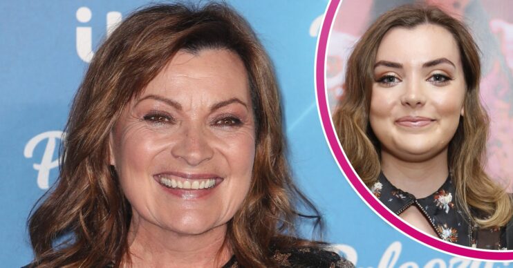 Lorraine Kelly smiling at ITV Palooza and daughter Rosie smiling at event