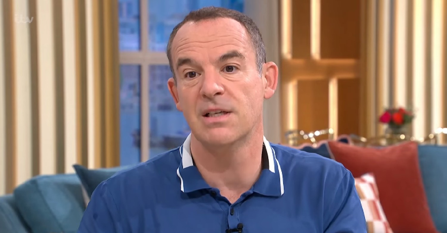 Martin Lewis speaking on This Morning