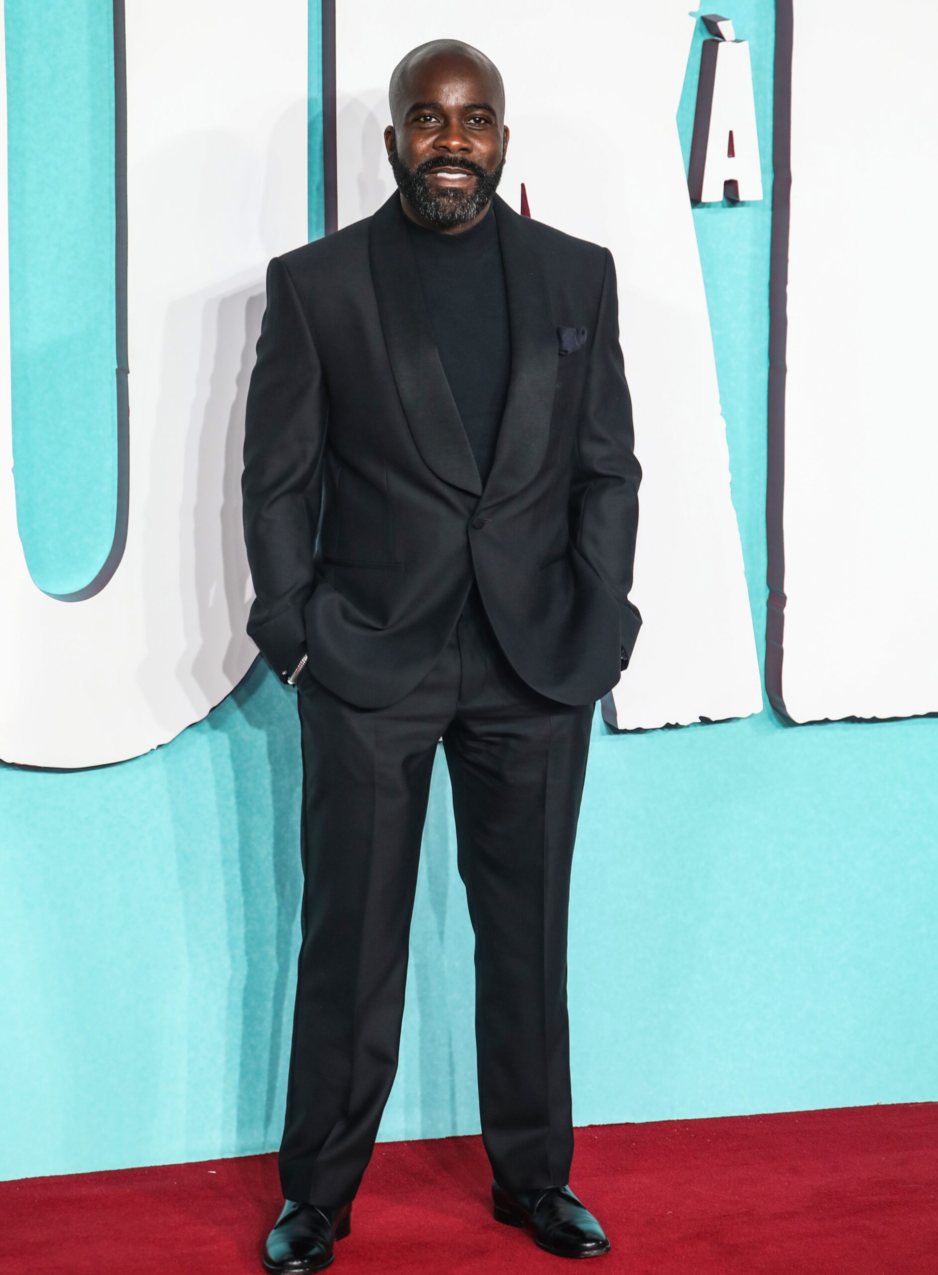 Melvin Odoom smiling at event