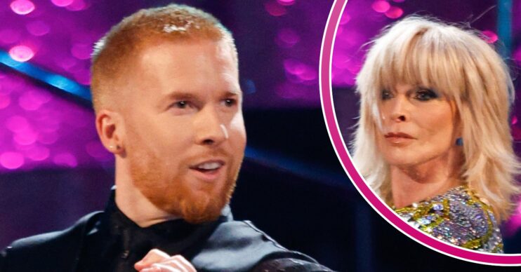 Neil Jones dancing with Toyah Willcox on Strictly Come Dancing
